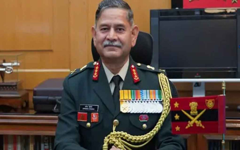 ভারতের নতুন সেনাপ্রধান উপেন্দ্র দ্বিবেদী