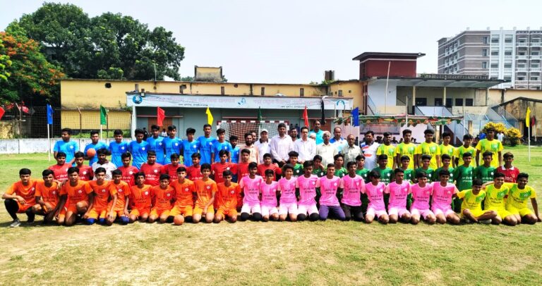 চাঁপাইনবাবগঞ্জে অনূর্ধ্ব-১৭ হ্যান্ডবল প্রতিযোগিতা