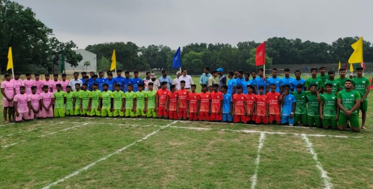 চাঁপাইনবাবগঞ্জে অনূর্ধ্ব-১৫ বালকদের দিনব্যাপী কাবাডি প্রতিযোগিতা