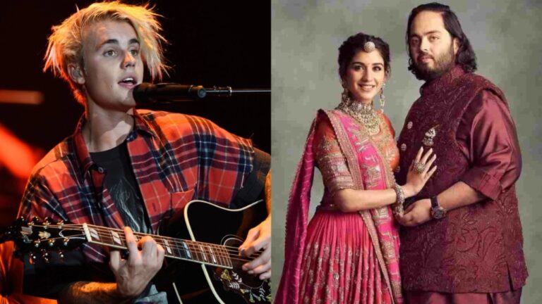 অনন্ত-রাধিকার সঙ্গীতে মঞ্চ কাঁপালেন জাস্টিন বিবার