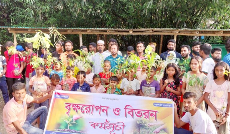 শিবগঞ্জে বৃক্ষ রোপণ কর্মসূচি পালিত
