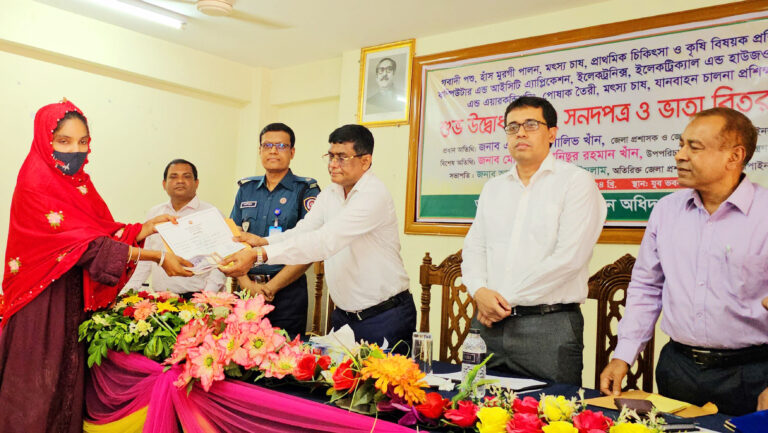 যুবক-যুবতীদের কর্মক্ষম করে গড়ে তুলছে যুব উন্নয়ন অধিদপ্তর