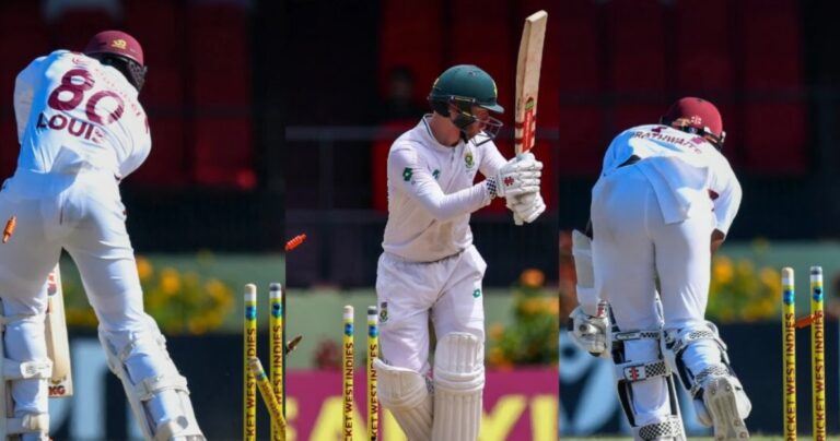 গায়ানায় প্রথম দিনই ১৭ উইকেটের পতন