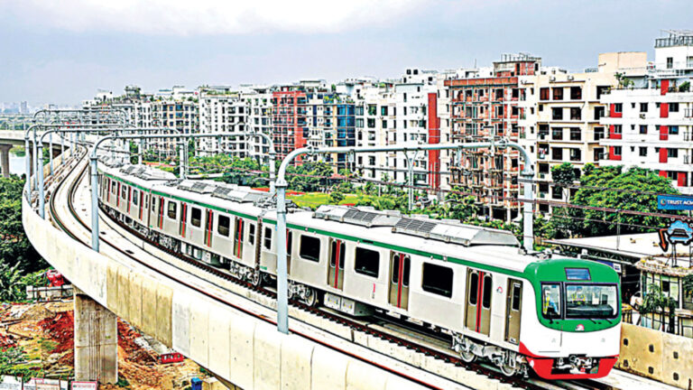 চলতি বছর মেট্রোরেল সেবায় ভ্যাট অব্যাহতি