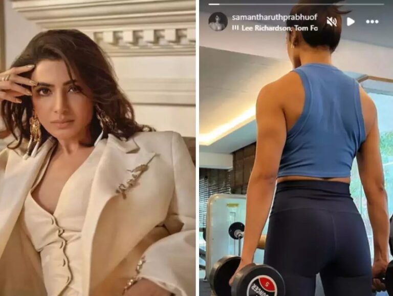 নতুন লুকে নজর কাড়লেন সামান্থা
