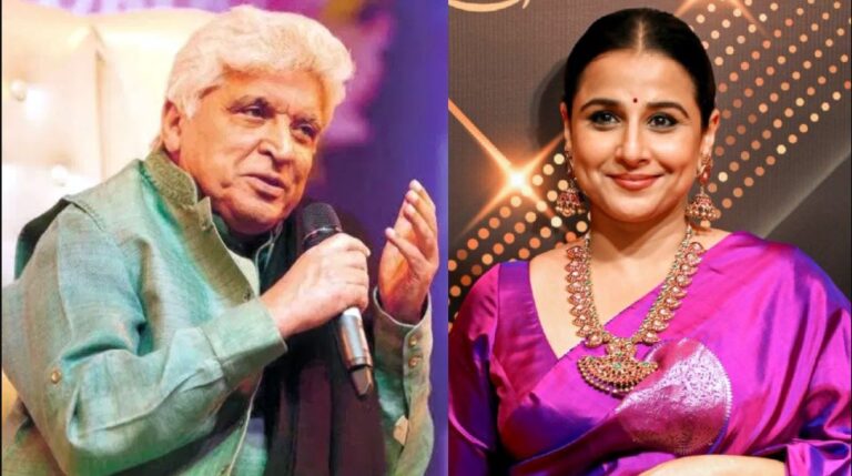 জাভেদ আখতারকে বিয়ে করতে চান বিদ্যা বালান