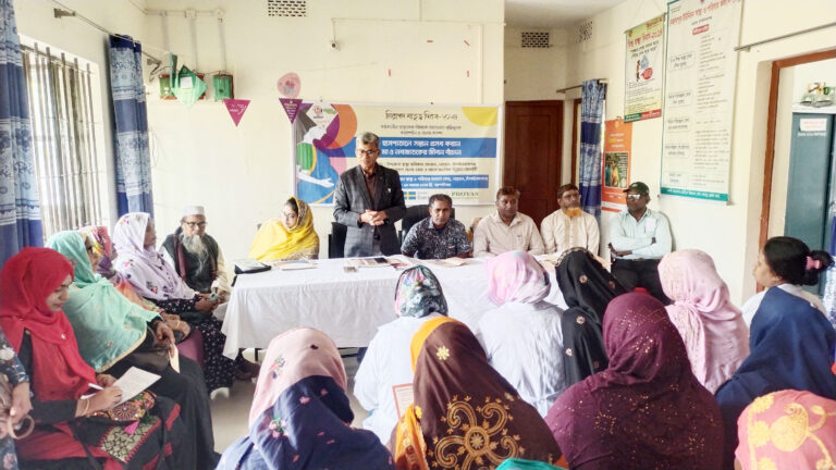 নাচোলে স্বাস্থ্য অধিকার ফোরামের স্বাস্থ্য ক্যাম্প ও সমন্বয় সভা