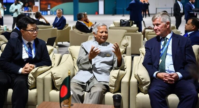 জলবিদ্যুৎ সম্ভাবনা কাজে লাগাতে দক্ষিণ এশিয়া গ্রিড স্থাপনের আহ্বান : জলবায়ু সম্মেলনে প্রধান উপদেষ্টা