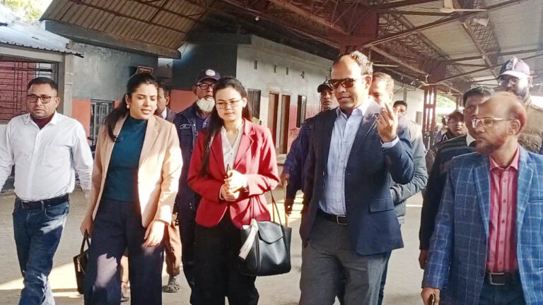 রহনপুর ট্রানজিট পয়েন্ট পরিদর্শনে ললিতা শিলওয়াল