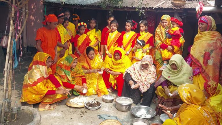 চাঁপাইনবাবগঞ্জ : আবারো ‘মমতাজে’র পোশালু উৎসবে মাতল বাবুরঘোন