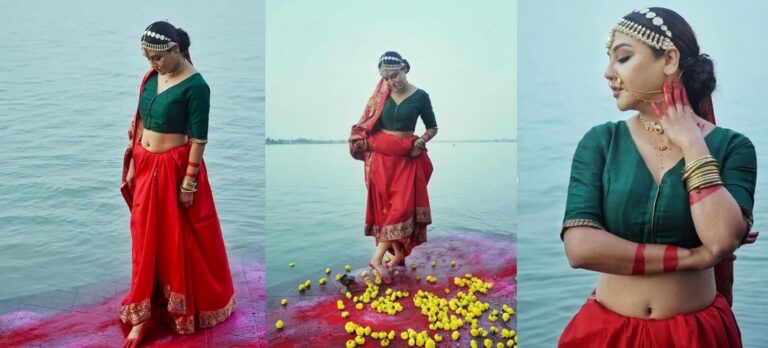 শাড়িতে নজর কাড়লের জয়া