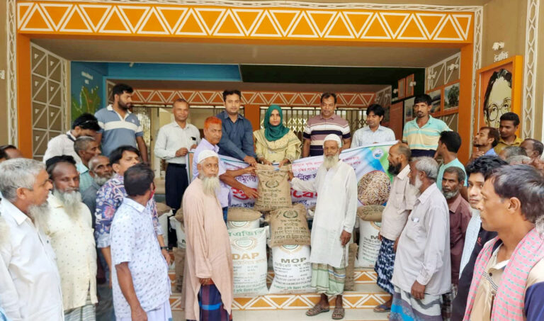 নাচোলে ধানবীজ ও সার পাচ্ছেন সাড়ে ৫ হাজার কৃষক