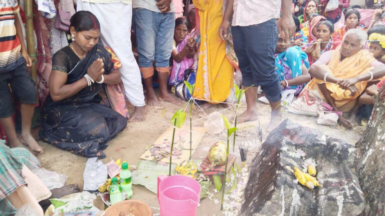 গোমস্তাপুরে রঘুনাথ পূজা উদযাপন