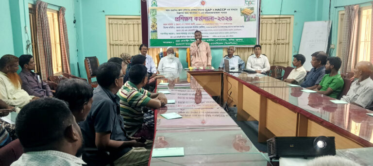 রামচন্দ্রপুরে নিরাপদ আম উৎপাদন শীর্ষক কর্মশালা