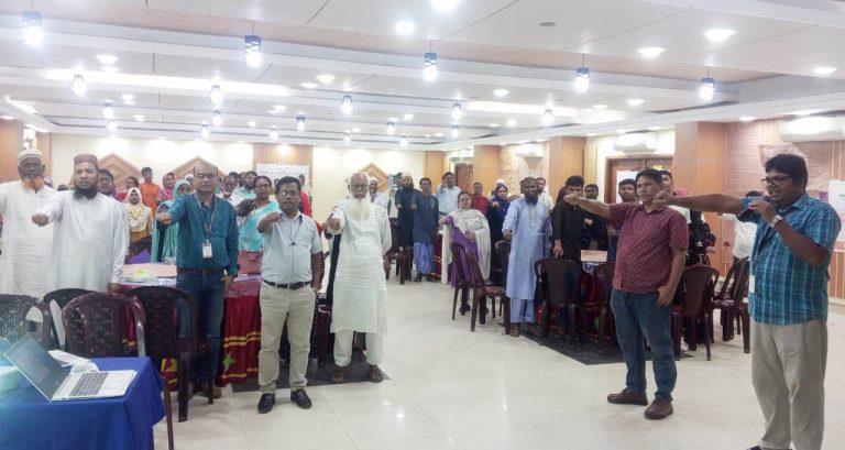 শিশু সুরক্ষায় শপথ গ্রহণ