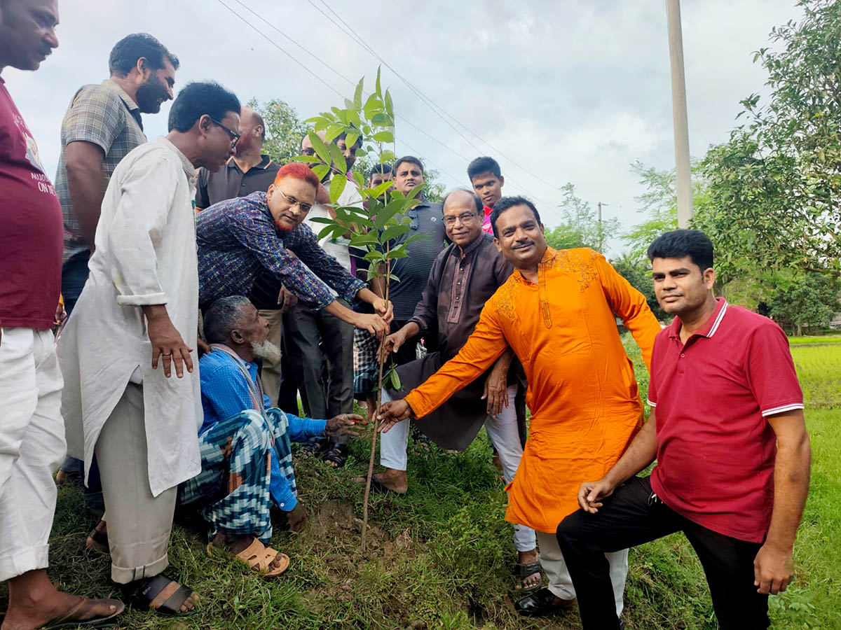 চাঁপাইনবাবগঞ্জ জেলা বিএনপির মাসব্যাপী বৃক্ষরোপণ কর্মসূচি শুরু