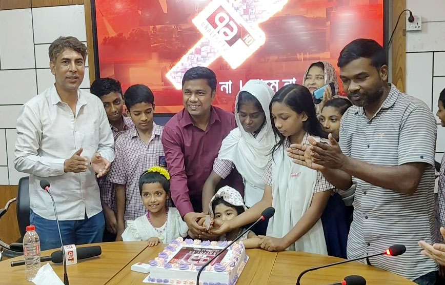 শিবগঞ্জে ৭১ টিভির  প্রতিষ্ঠাবার্ষিকী  উদযাপন