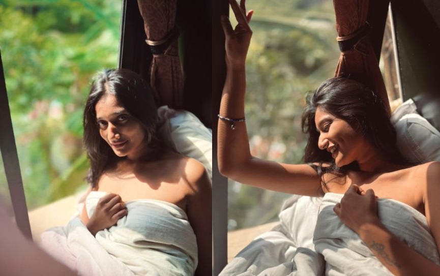 খোলামেলা লুকে ঝড় তুললেন নিদ্রা নেহা