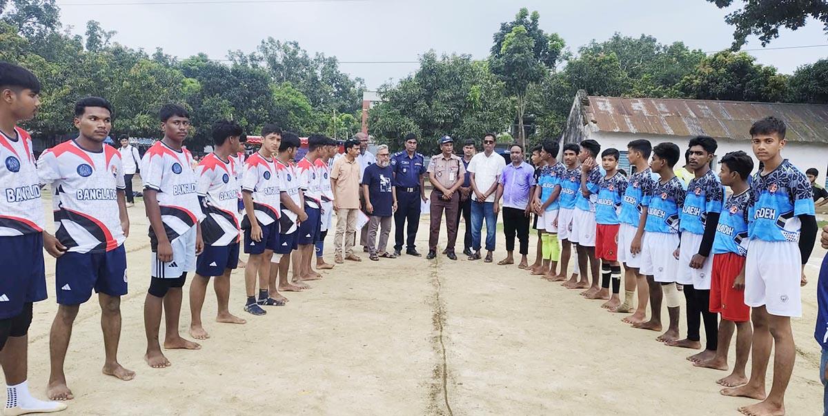 ভোলাহাটে কমিউনিটি পুলিশিং কাবাডি চ্যাম্পিয়নশিপ অনুষ্ঠিত