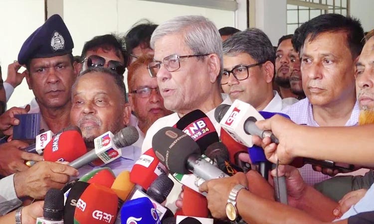 যথাসময়ে রাষ্ট্রপতি নির্বাচন  অনুষ্ঠিত হবে : রংপুরে মির্জা ফখরুল